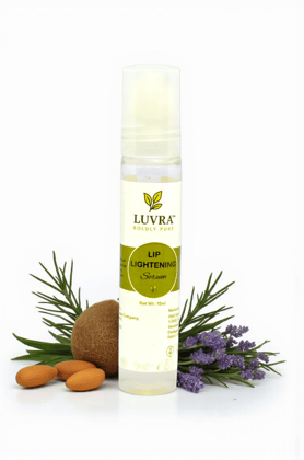 LUVRA Pigmentation Removal Lip Lightening Serum  100% Natural & Chemical-Free Brightening Care (10ml)