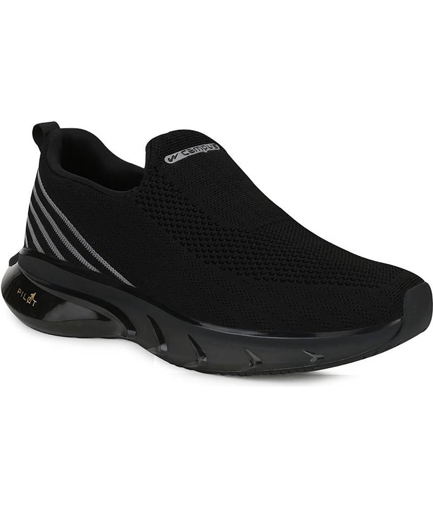 Campus Lifestyle Black Casual Shoes