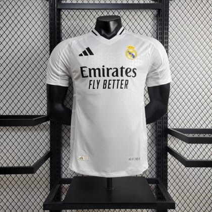 RL Madrid Football Jersey Home 24 25 Season PLAYER VERSION-S
