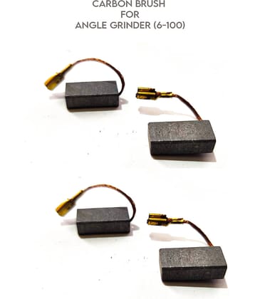 LXMI Carbon Brush for 4inch Angle Grinder GWS 6-100 (Set of 2) (Pack of 4) 4 Hand Tool