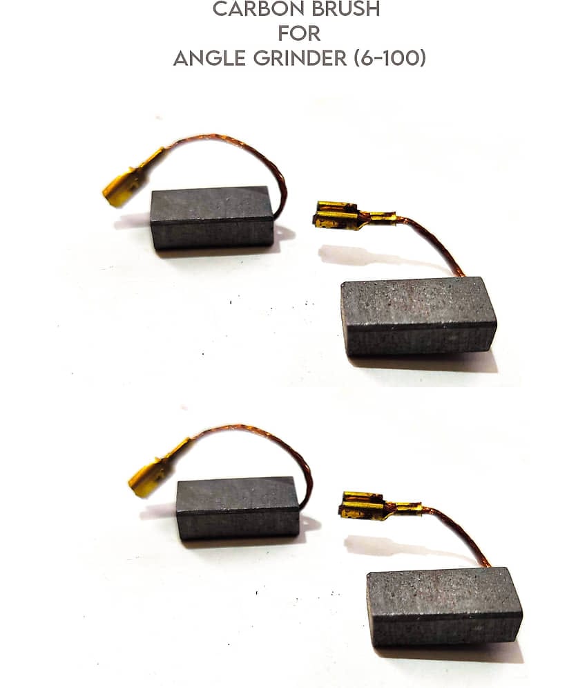 LXMI Carbon Brush for 4inch Angle Grinder GWS 6-100 (Set of 2) (Pack of 4) 4 Hand Tool