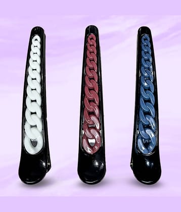 LYKAA Multi Hair Clip ( Pack of 3 )