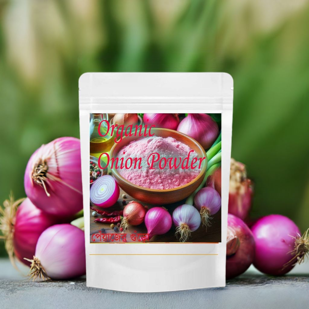 Organic onion powder