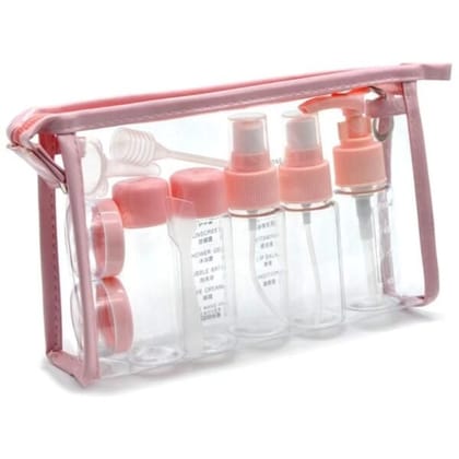 PORTABLE REFILLABLE TRAVEL COSMETICS BOTTLES