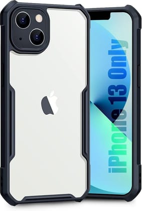 PLUGTECH Slim Shockproof Case | Matte Black Soft | Drop Protection | Precise Cutouts | Premium Mobile Cover for iPhone 13 PLUGTECH Slim Shockproof Case | Matte Black Soft | Drop Protection | Precise Cutouts | Premium Mobile Cover for iPhone 13
