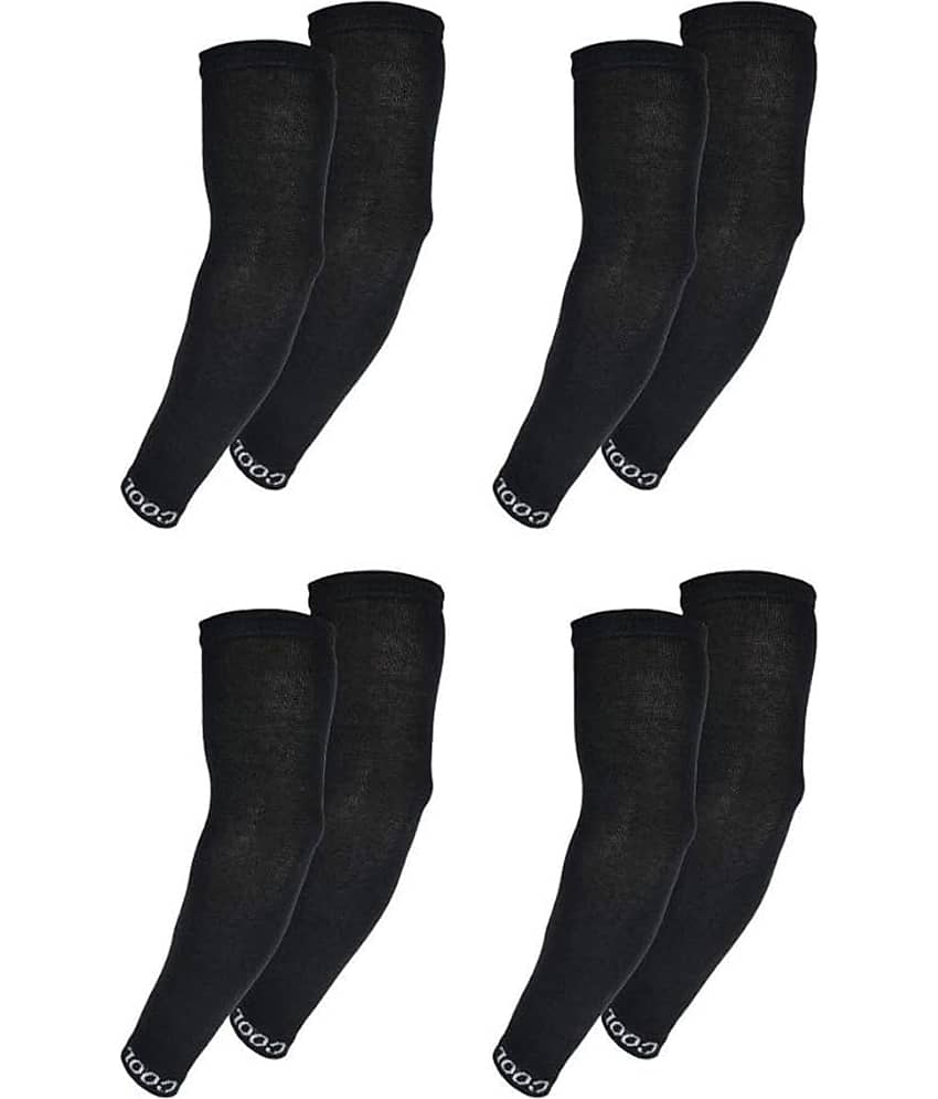 Benicia Multicolor Solid Riding Sleeves ( Set of 4 )