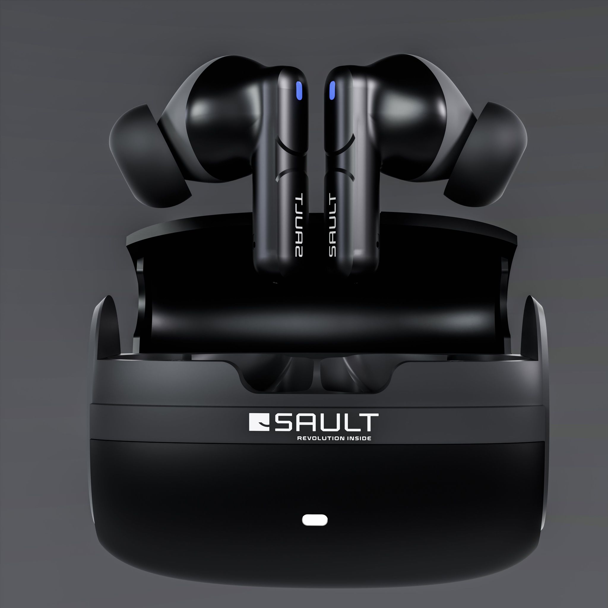 SAULT ON THE GRIND 4X V2 –  EARBUDS-BLACK