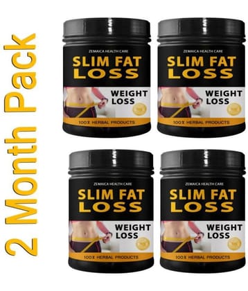 Zemaica Healthcare Slim Fat Loss For Weight Loss Capsule 120 No.S Pack of 4