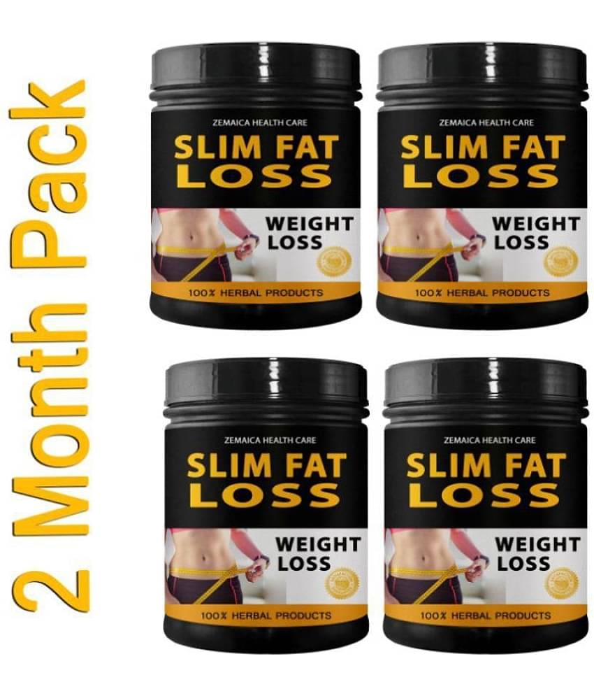 Zemaica Healthcare Slim Fat Loss For Weight Loss Capsule 120 No.S Pack of 4