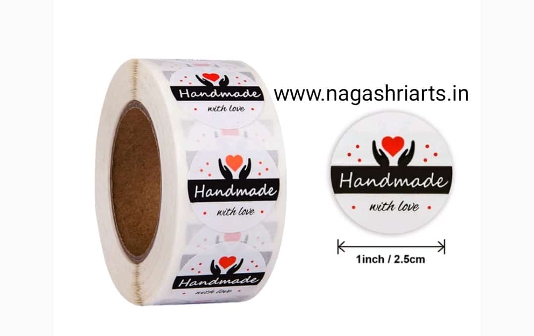 Handmade With Love Stickers - 15