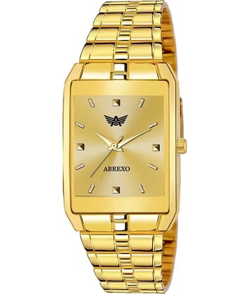 Abrexo Gold Stainless Steel Analog Men's Watch
