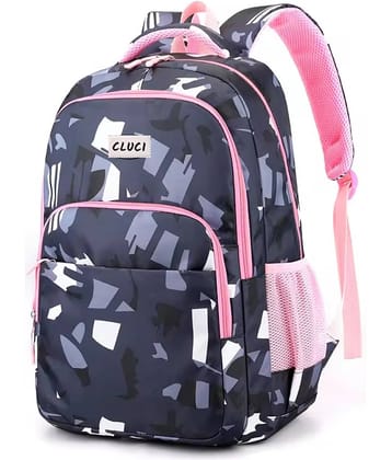 CLUCI 35 Ltrs Polyester Backpack *For Boys & Girls ( Purple )
