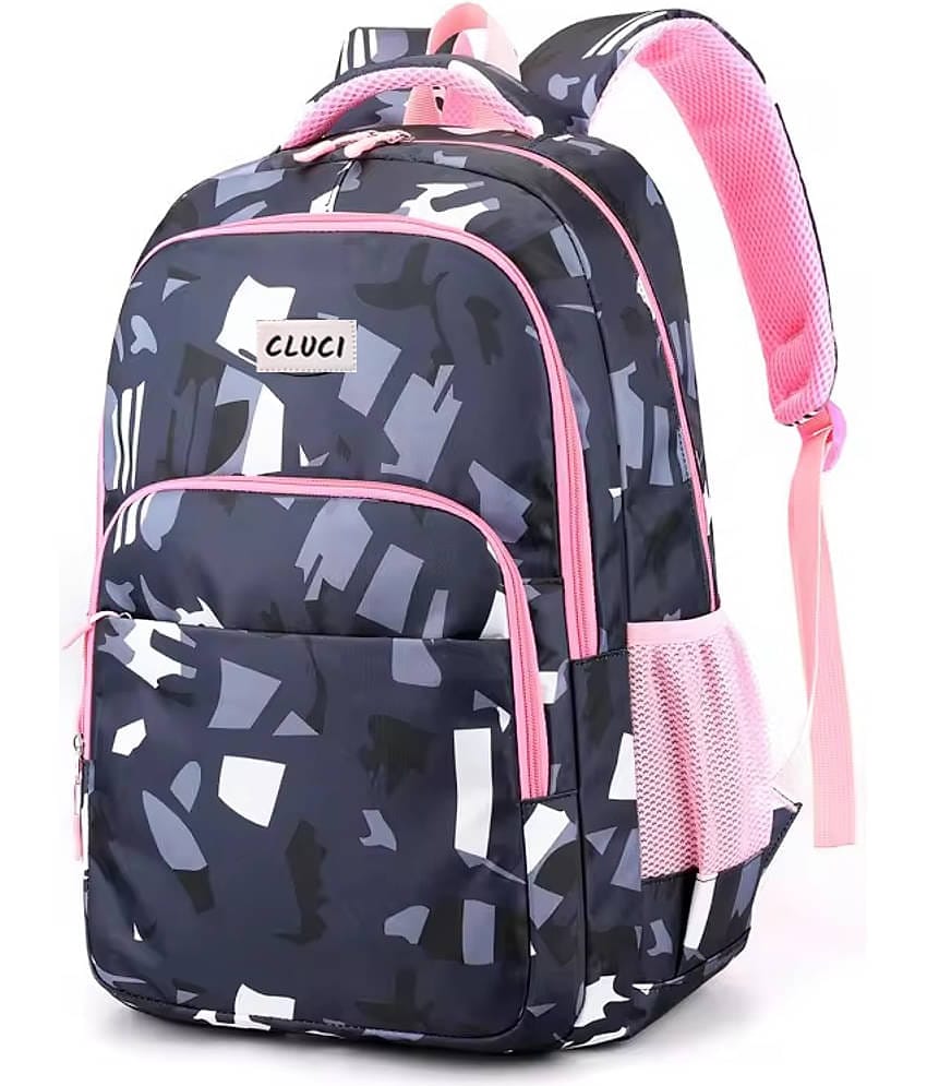 CLUCI 35 Ltrs Polyester Backpack *For Boys & Girls ( Purple )