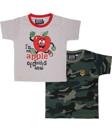 Neo Garments Baby Girls 100% Cotton T Shirts ( Multi )