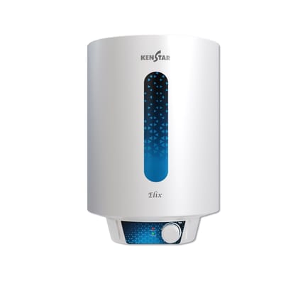 Kenstar ELIX 10L Vertical Storage Water Heater for Home| 4-Star Rated Geyser| Multiple Safety Systems with Advanced 3 Level Safety| White Kenstar ELIX 10L Vertical Storage Water Heater for Home| 4-Star Rated Geyser| Multiple Safety Systems with Advanced 