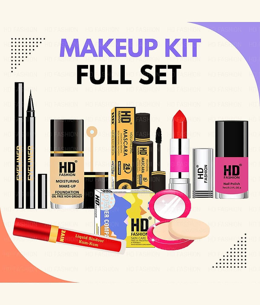 HD Fashion Makeup Kit Full Set , All-in-One Beauty Collection Makeup Kit Combo for Women 11