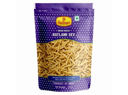 Haldiram's Ratlami Sev Namkeen - 200 gm
