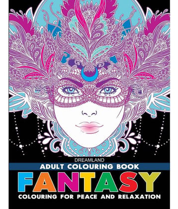 Fantasy- Colouring Book for Adults - Colouring Books for Peace and Relaxation Book