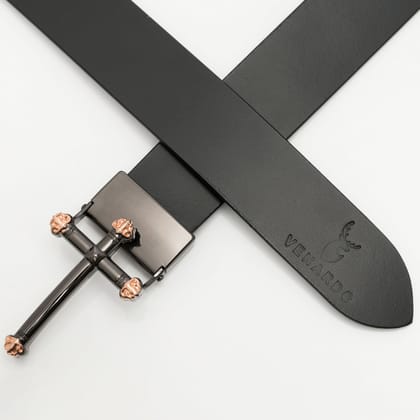 Ozark Leather Belt For Men-36