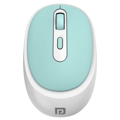 Portronics Toad 27 Wireless Mouse, Silent Buttons (Green)