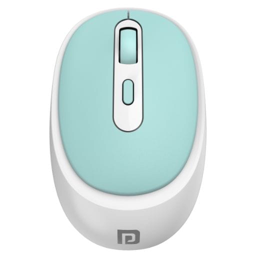 Portronics Toad 27 Wireless Mouse, Silent Buttons (Green)