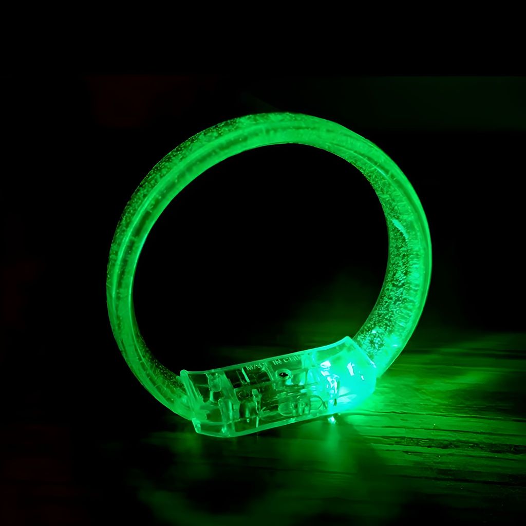 LED Wrist Band GREEN Color-1PC - Party and Festive Needs | Buy online on ZillyBuy