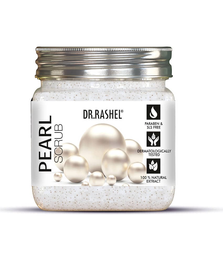 DR.RASHEL PEARL FACE and BODY scrub For MEN and WOMEN (380 ml , Pack of 1)