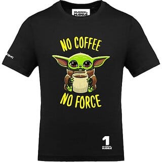 FastB Men Printed Round Neck Black T-Shirt