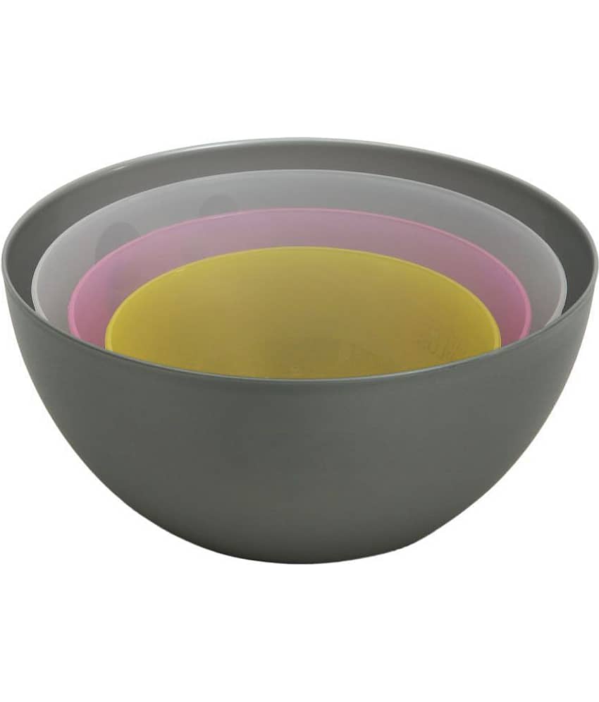 Jaypee Plus Plastic Mixing Bowl 4 Pc