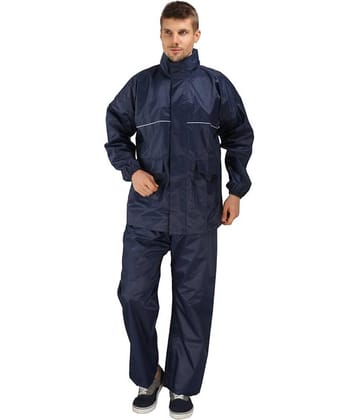 Goodluck Raincoat Set - Navy
