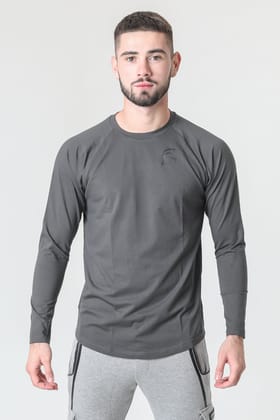 Kryjer X NTC Signature Full T-Shirt Grey-S