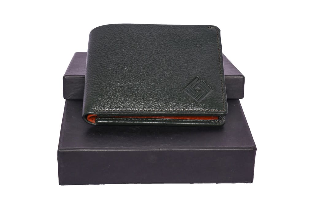 Men's Genuine Leather Wallet | Men's Bifold Leather Wallet with 8 Card Slots - Handbags | Buy online on ZillyBuy