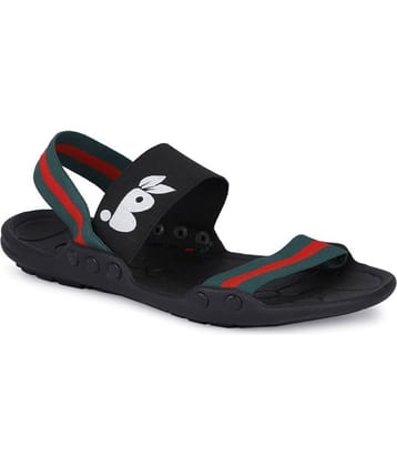 Buxton - Black  Men's Floater Sandals
