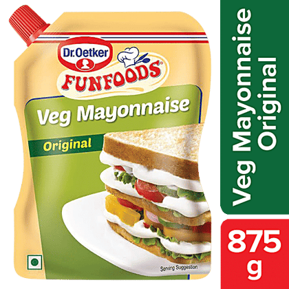 Dr. Oetker FunFoods Veg Mayonnaise Original, 875 g