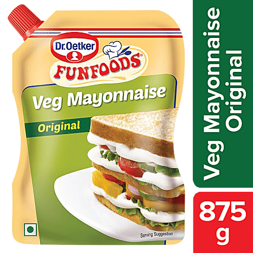 Dr. Oetker FunFoods Veg Mayonnaise Original, 875 g