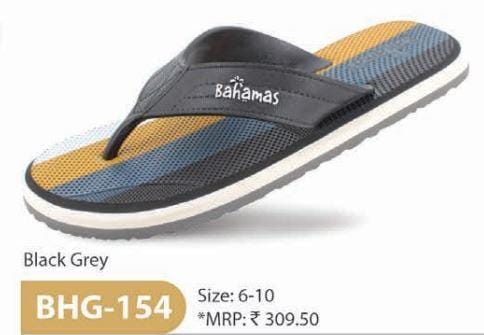 BAHAMAS BH154 Black Grey G No 7 Mens Hawai