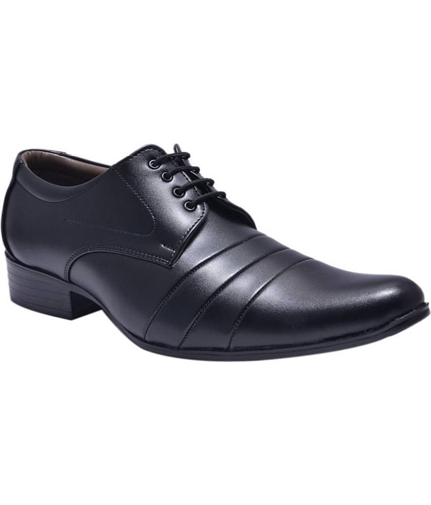 Sir Corbett - Black Men's Oxford Formal Shoes