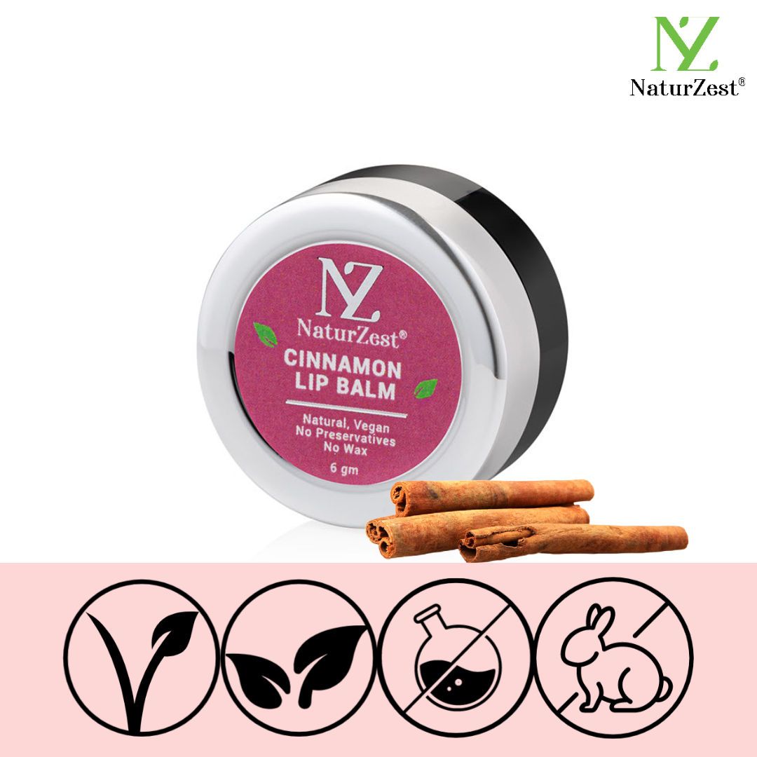 NaturZest Cinnamon Lip Balm, 6 gm