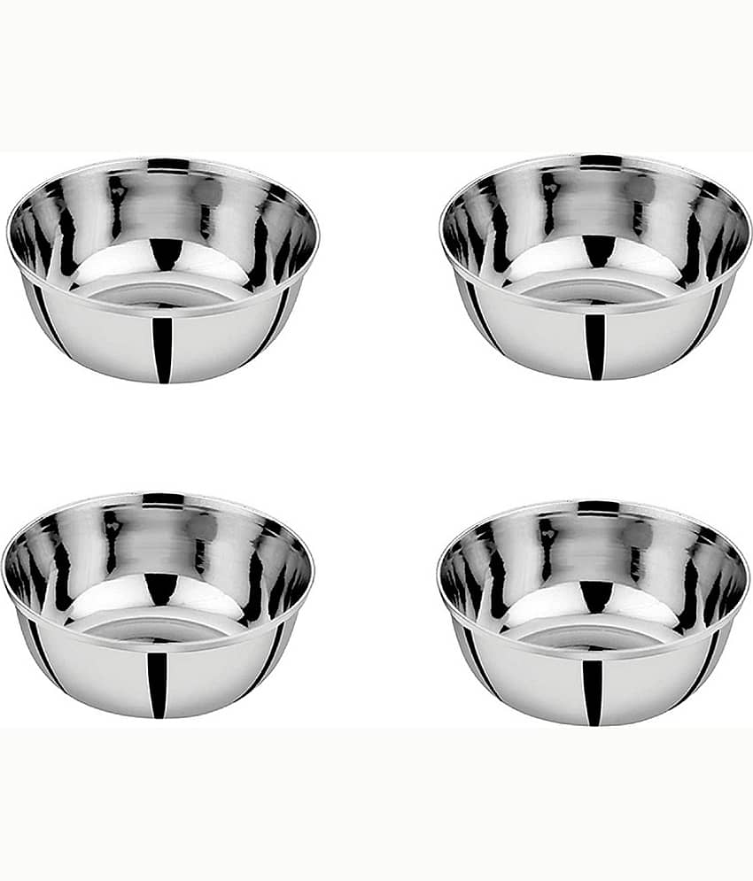 erum - Stainless Steel Serving Bowl 200 mL ( Set of 4 )