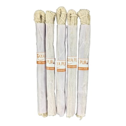 MAYAPURI Poita/Poite, Janeu, Yonya, (White) Brahmin Thread for Puja Wear (Pack of 5)