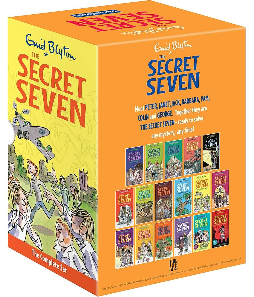 SECRET SEVEN COMPLETE BOX SET OF 17 TITLES