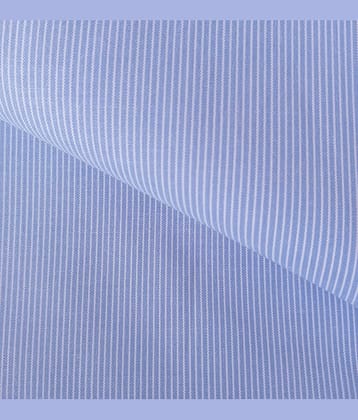 Makhanchor Blue 100 Percent Cotton Unstitched Shirt pc Single
