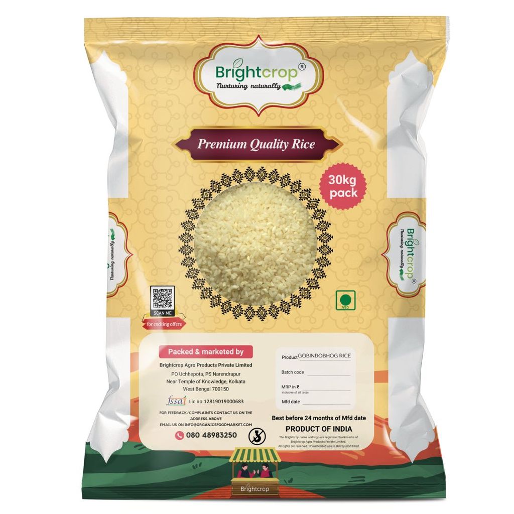 Gobindobhog Rice (30Kg Bag)