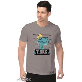 Solely Men Polyester Dragon Printed Dryfit Tshirt