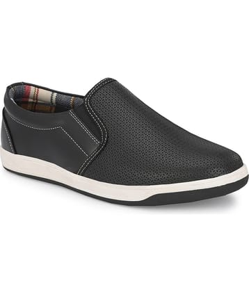Leeport - Black Men's Slip-on Shoes