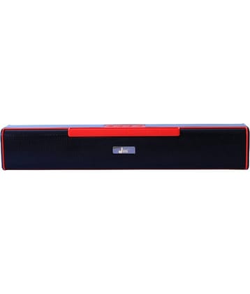 jhn JHN 483 10 W Bluetooth Speaker Bluetooth V 5.1 with USB,SD card Slot Playback Time 6 hrs Red