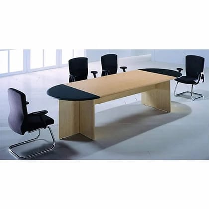 Engineered Wood Oval Office Discussion Table, Without Storage