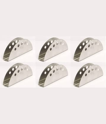 Dynore Stainless Steel Napkin Holder 6 Pcs