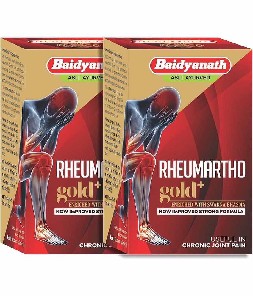 Baidyanath Rheumartho Gold Plus Joint Pian Tablet 30 No.S (Pack of 2)