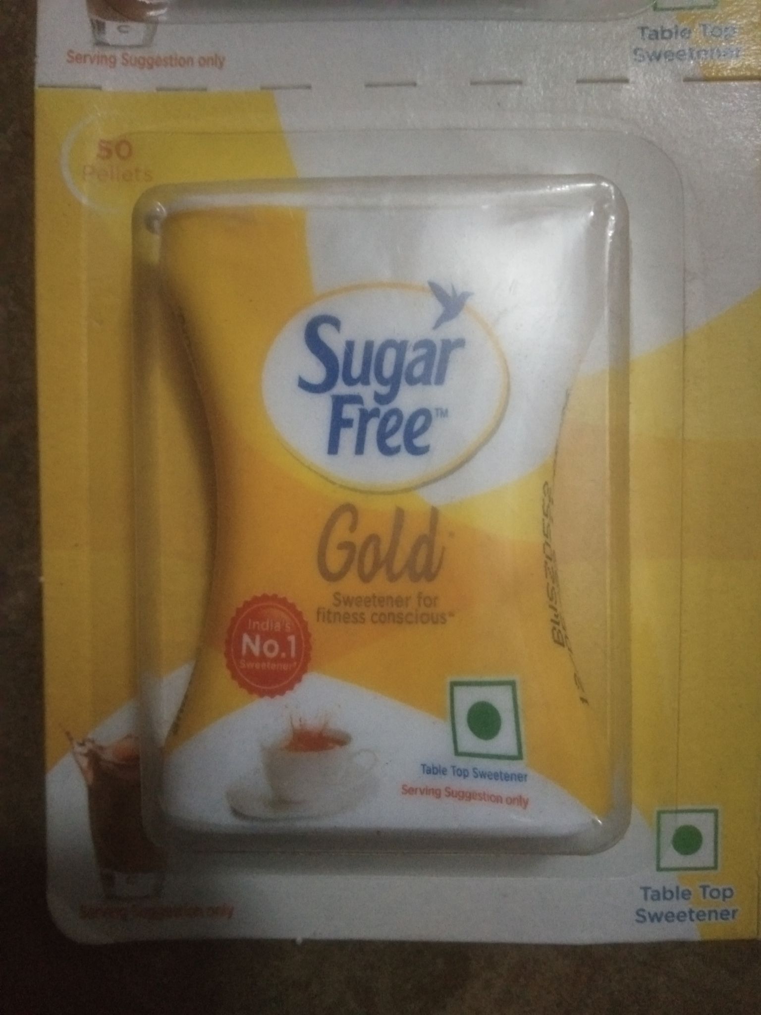Sugar free gold 50pallet